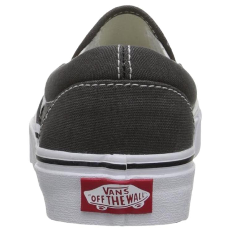Shop Vans クラシックスリッポン グレー VN000EYEHR