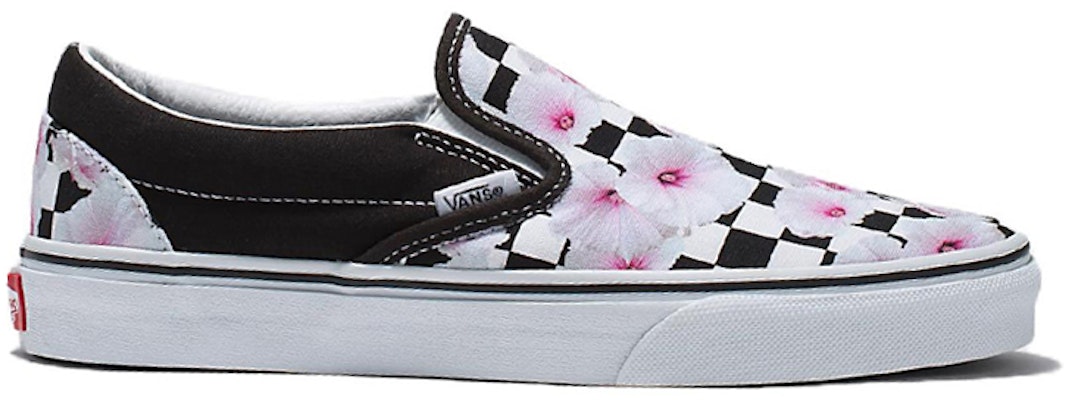 Vans Classic Slip-On 'Hibiscus Floral Checkerboard' VN0A5JLXBM8 Order Vans Classic Slip-On 'Hibiscus Floral Checkerboard' VN0A5JLXBM8
