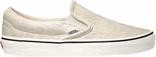 Vans Classic Slip-On 'Jersey - Snow White' VN0A38F7U5G Vans Classic Slip-On 'Jersey - Snow White' VN0A38F7U5G