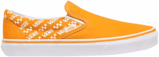 Vans Classic Slip-On 'Logo Repeat - Cadmium Yellow' VN0A4U38WL3 Vans Classic Slip-On 'Logo Repeat - Cadmium Yellow' VN0A4U38WL3