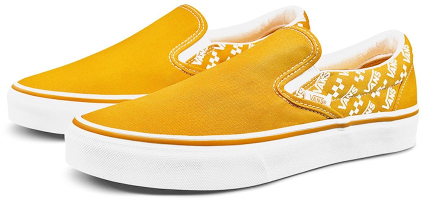 Vans 经典无带鞋 '反复标志 - 镉黄' VN0A4U38WL3 Order Vans 经典无带鞋 '反复标志 - 镉黄' VN0A4U38WL3
