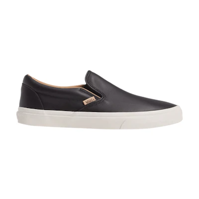 Vans Classic Slip-On 'Lux Leather - Black Porcini'