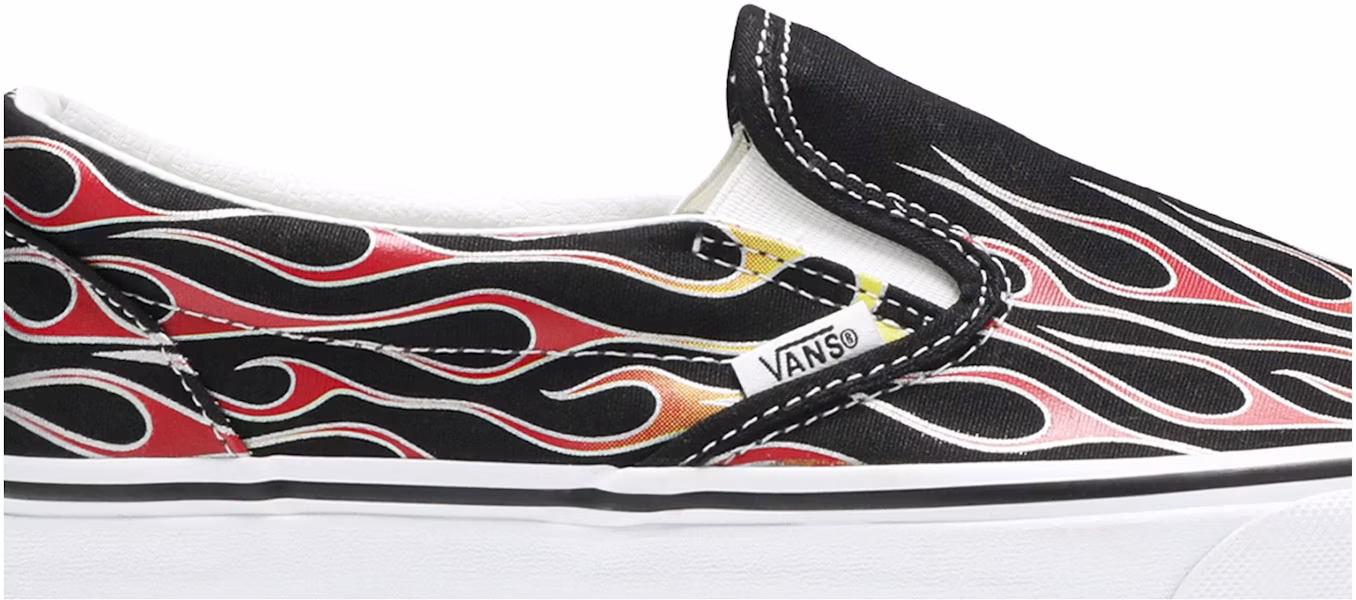 Vans Classic Slip-On ''Mash Up Flames'' vlammen sneakers VN0A38F7VKJ Lookbook Vans Classic Slip-On ''Mash Up Flames'' vlammen sneakers VN0A38F7VKJ