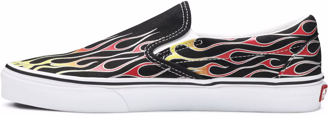 Vans Classic Slip-On ''Mash Up Flames'' vlammen sneakers VN0A38F7VKJ Shop Vans Classic Slip-On ''Mash Up Flames'' vlammen sneakers VN0A38F7VKJ