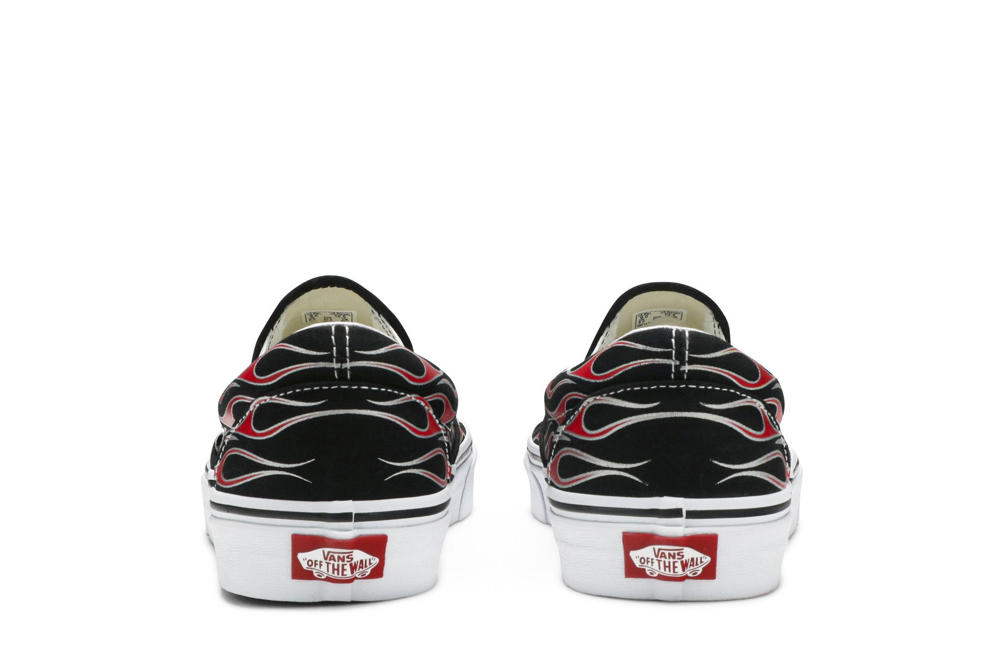 Sizing Vans Classic Slip-On ''Mash Up Flames'' vlammen sneakers VN0A38F7VKJ