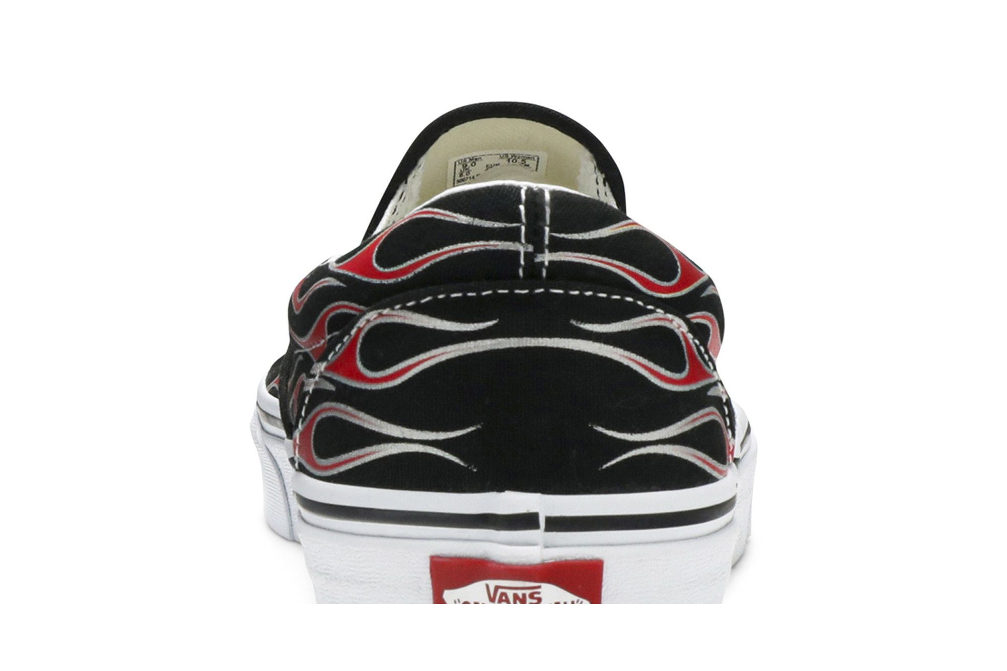 Cheap Vans Classic Slip-On ''Mash Up Flames'' vlammen sneakers VN0A38F7VKJ
