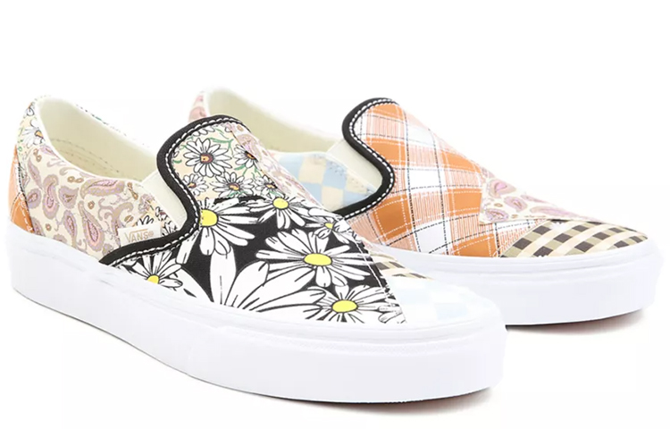 Lookbook Vans Classic Slip-On 'Meadow Patchwork' - Parcheado de Flores VN0A5AO8420