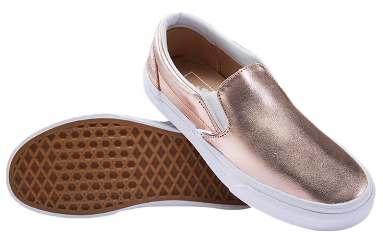 Lookbook Vans Classic Slip-On 'Cuero Metálico' VN0003Z4IGA