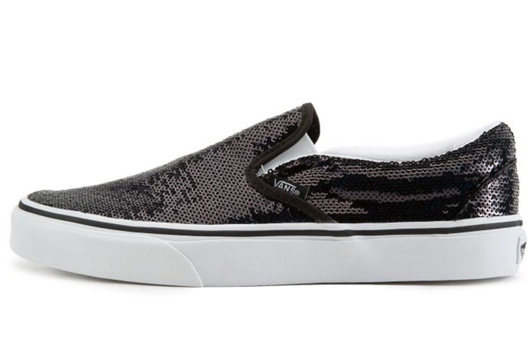 Buy Vans クラシックスリッポン マイクロセキン ブラック VN0A4U382PC