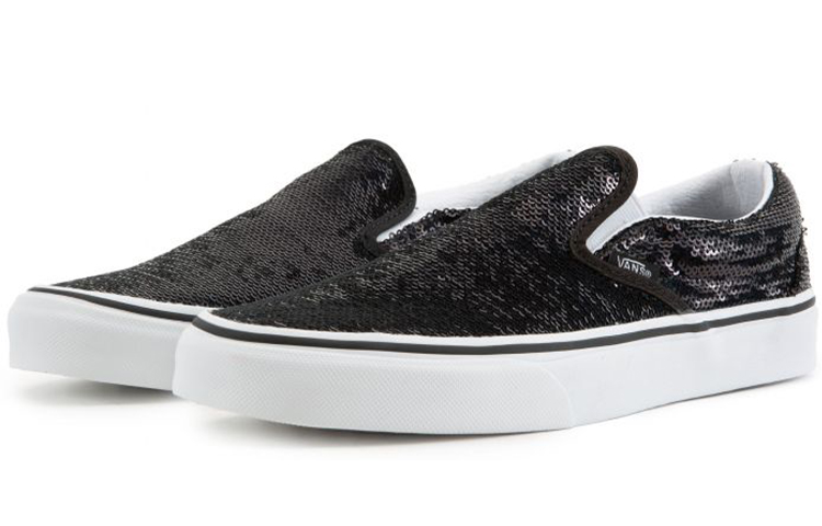 Lookbook Vans クラシックスリッポン マイクロセキン ブラック VN0A4U382PC