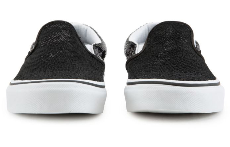 Shop Vans クラシックスリッポン マイクロセキン ブラック VN0A4U382PC