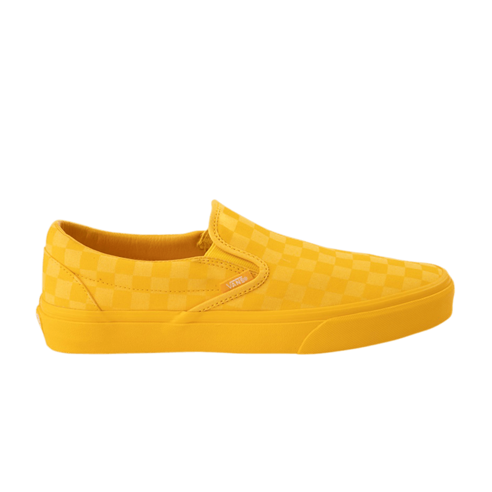 Vans Classic Slip-On 'Mono Checkerboard - Spectra Yellow' VN0A4U380AL