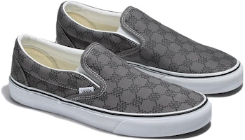 Vans Classic Slip-On 'Monogram - Abu-Abu Gelap' VN0A7Q5DPWT Lookbook Vans Classic Slip-On 'Monogram - Abu-Abu Gelap' VN0A7Q5DPWT