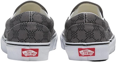 Vans Classic Slip-On 'Monogram - Abu-Abu Gelap' VN0A7Q5DPWT Shop Vans Classic Slip-On 'Monogram - Abu-Abu Gelap' VN0A7Q5DPWT