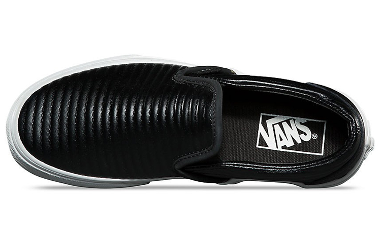 Order Vans 经典一脚蹬“机车皮革” VN0A38F7OGG