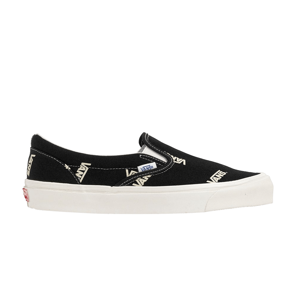 Buy Vans 经典休闲滑板鞋 '多标志包 - 黑色' CSO-LOGO-BLK