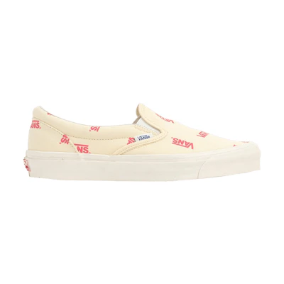 Vans Classic Slip-On 'Multi Logo Pack - Cream'