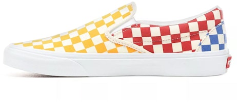 Vans Classic Slip-On 'Multicolor Checkerboard' VN0A38F7VLV Vans Classic Slip-On 'Multicolor Checkerboard' VN0A38F7VLV