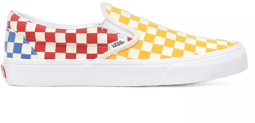 Vans Classic Slip-On 'Multicolor Checkerboard' VN0A38F7VLV Order Vans Classic Slip-On 'Multicolor Checkerboard' VN0A38F7VLV