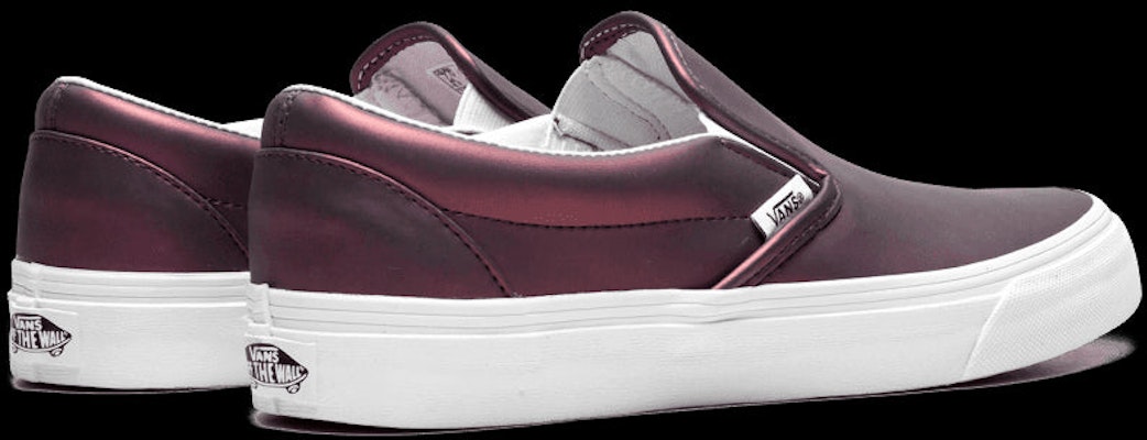 Vans クラシックスリッポン メタリックレッド (Vans Kurashikkusurippon Metarikku Reddo) VN0A38F7QAC Lookbook Vans クラシックスリッポン メタリックレッド (Vans Kurashikkusurippon Metarikku Reddo) VN0A38F7QAC