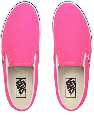 Vans 经典款懒人鞋“霓虹粉” VN0A4U38WT6 Shop Vans 经典款懒人鞋“霓虹粉” VN0A4U38WT6