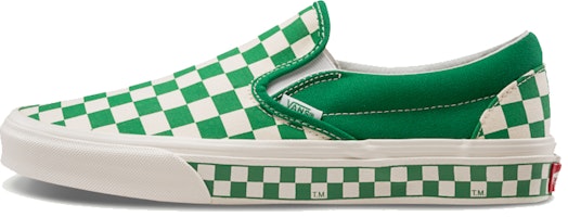 Vans Classic Slip-On 'Nextor Checkerboard - Jolly Green' VN0A38F7PVC Vans Classic Slip-On 'Nextor Checkerboard - Jolly Green' VN0A38F7PVC