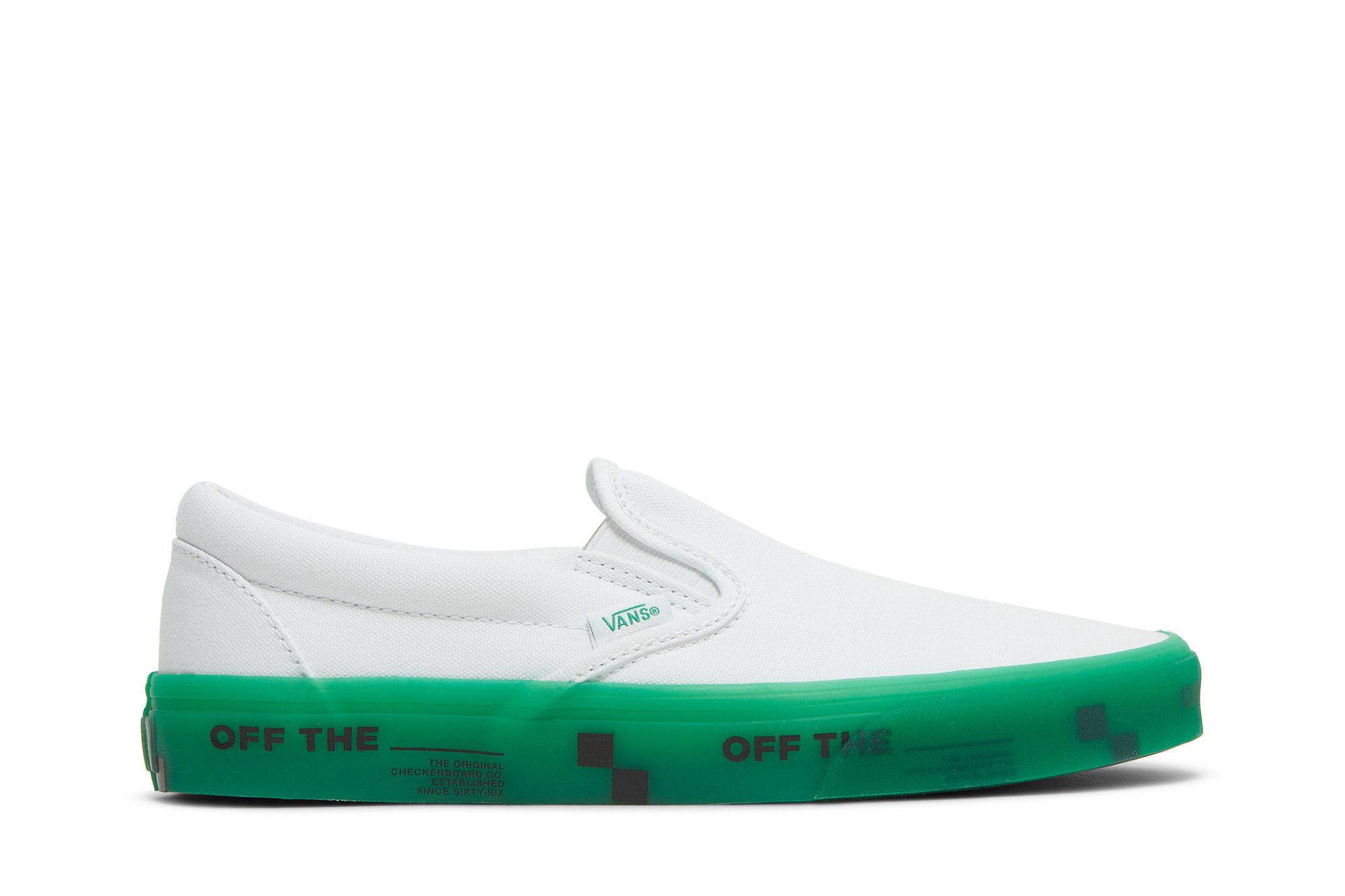 Buy Vans Classic Slip-On 'OTW Lis Warna Hijau Transparan' VN0A5AO82HR