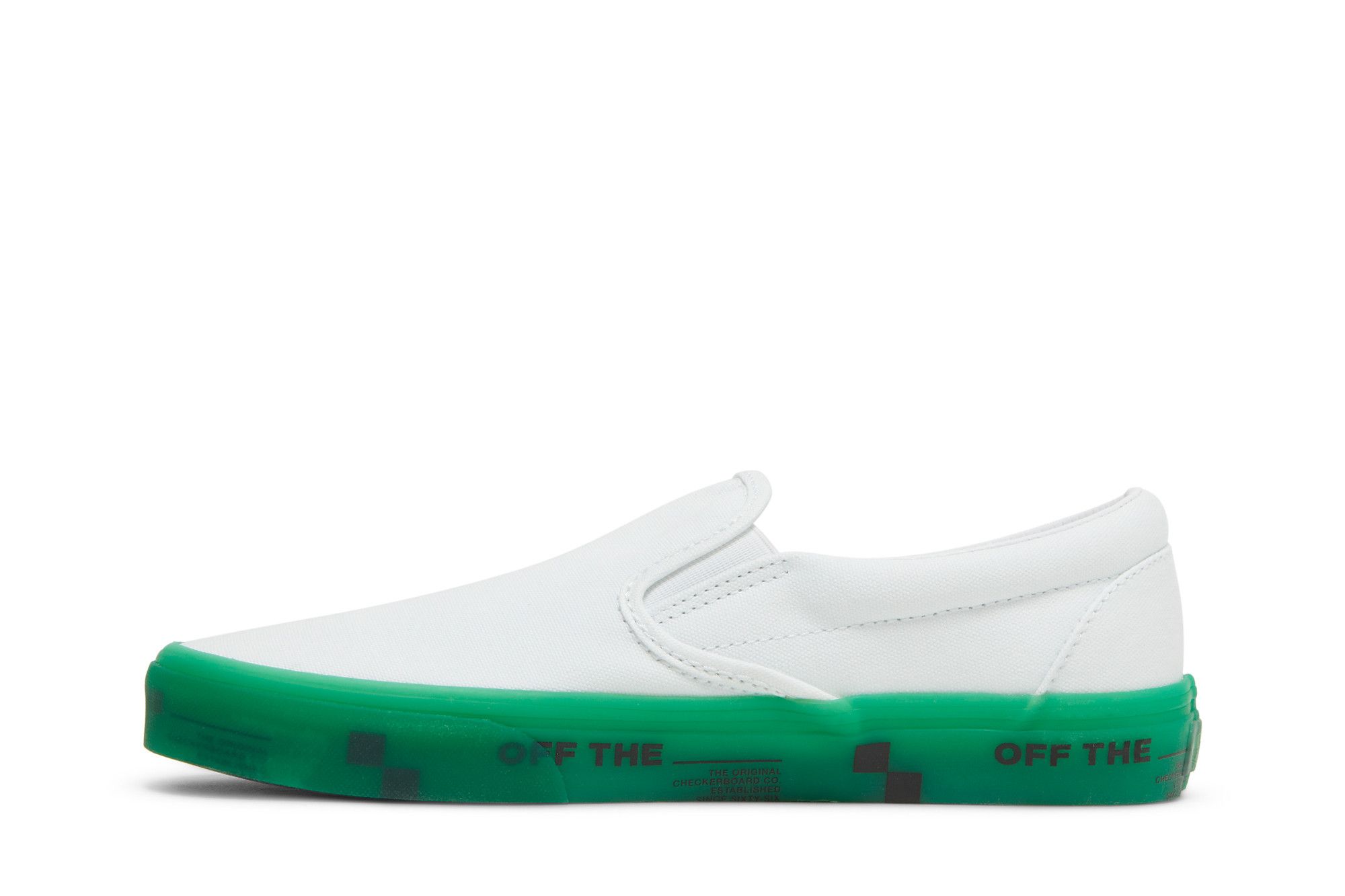 Lookbook Vans Classic Slip-On 'OTW Lis Warna Hijau Transparan' VN0A5AO82HR