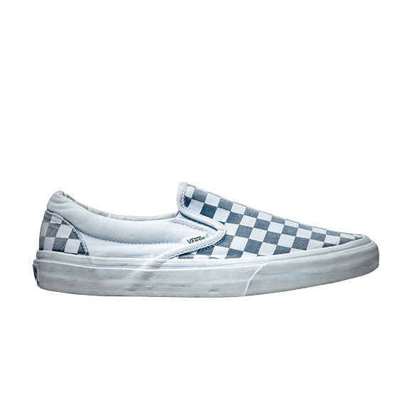 Buy Vans Classic Slip-on (Over Washed) Checkerboard Dress Blue 'Blue' 0IL5BQO