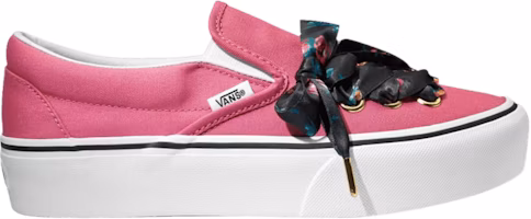 Vans Classic Slip-On 'Oversized Lace - Carmine Rose' VN0A3JEZVN4 Vans Classic Slip-On 'Oversized Lace - Carmine Rose' VN0A3JEZVN4