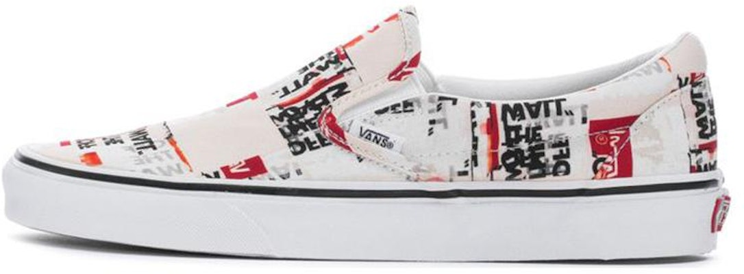 Vans Classic Slip-On 'Packing Tape - Blanc De Blanc' VN0A4U38WN4 Buy Vans Classic Slip-On 'Packing Tape - Blanc De Blanc' VN0A4U38WN4