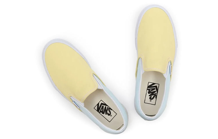 Shop Vans Classic Slip-On 'Pastel Block' VN000XG8ATD