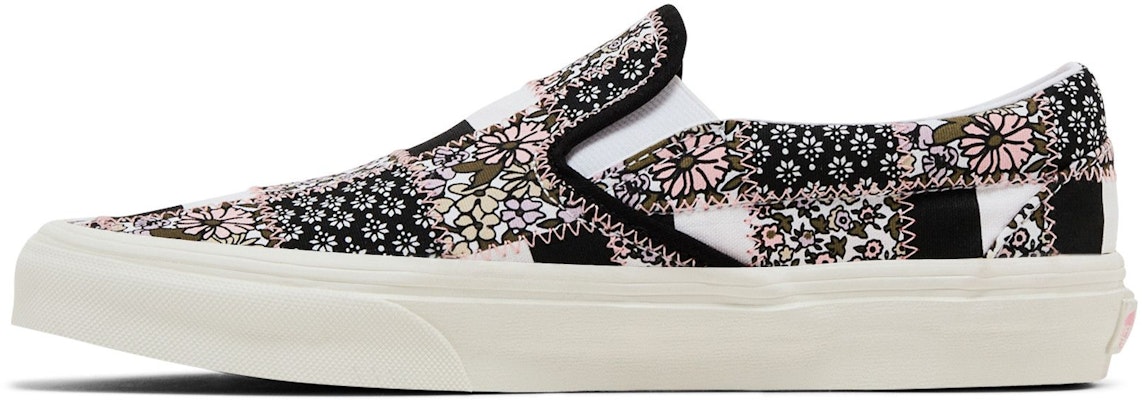 Vans 经典一脚蹬“拼接花卉” VN0A33TB9FY Lookbook Vans 经典一脚蹬“拼接花卉” VN0A33TB9FY