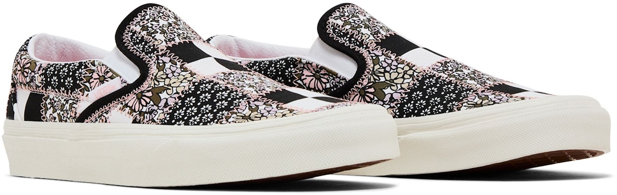 Vans 经典一脚蹬“拼接花卉” VN0A33TB9FY Cheap Vans 经典一脚蹬“拼接花卉” VN0A33TB9FY