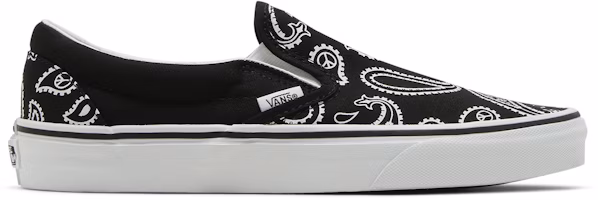 Vans Classic Slip-On 'Peace Paisley - Black' VN0A5JMHB0E Vans Classic Slip-On 'Peace Paisley - Black' VN0A5JMHB0E