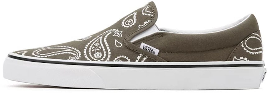 반스 클래식 슬립온 "피스 페이즐리 - 포도잎" (or "그레이프 리프") VN0A5JMHB0F Buy 반스 클래식 슬립온 "피스 페이즐리 - 포도잎" (or "그레이프 리프") VN0A5JMHB0F