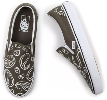 Vans Classic Slip-On 'Peace Paisley - Grape Leaf' VN0A5JMHB0F Shop Vans Classic Slip-On 'Peace Paisley - Grape Leaf' VN0A5JMHB0F