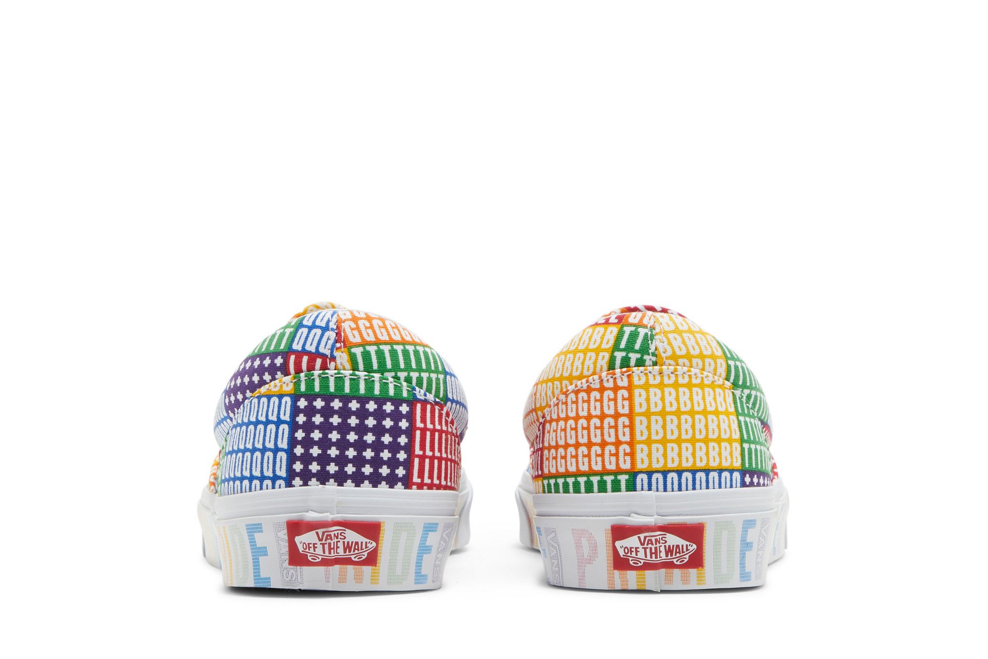Sizing Vans Classic Slip-On 'Pride' Kasut Warna Pelangi VN0A33TB3WJ