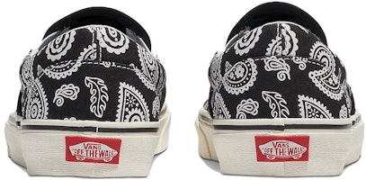 Vans Slip-On Klasik 'Primavera Paisley - Hitam' VN0009Q7BMA Shop Vans Slip-On Klasik 'Primavera Paisley - Hitam' VN0009Q7BMA