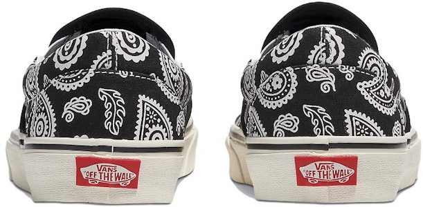 Vans Slip-On Klasik 'Primavera Paisley - Hitam' VN0009Q7BMA Shop Vans Slip-On Klasik 'Primavera Paisley - Hitam' VN0009Q7BMA