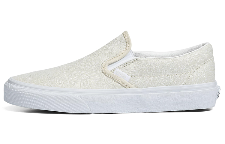 Buy ヴァンズ クラシックスリッポン ペイズリー (白) VN0A7Q5DBWQ
