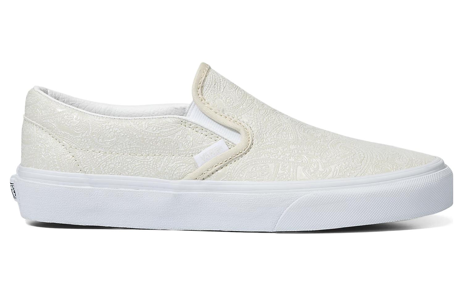 Order ヴァンズ クラシックスリッポン ペイズリー (白) VN0A7Q5DBWQ
