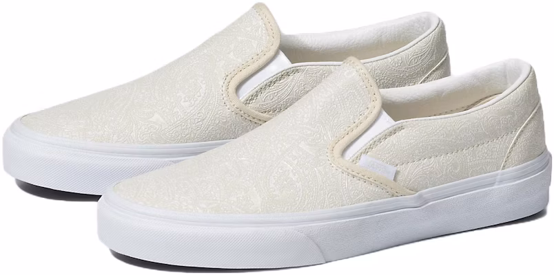 Vans Classic Slip-On 'Princess Paisley - Putih Tulang' VN0A7Q5DBWQ Lookbook Vans Classic Slip-On 'Princess Paisley - Putih Tulang' VN0A7Q5DBWQ