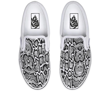 Vans 经典款便鞋 '白色蟒蛇' VN0A4U38WTQ Lookbook Vans 经典款便鞋 '白色蟒蛇' VN0A4U38WTQ