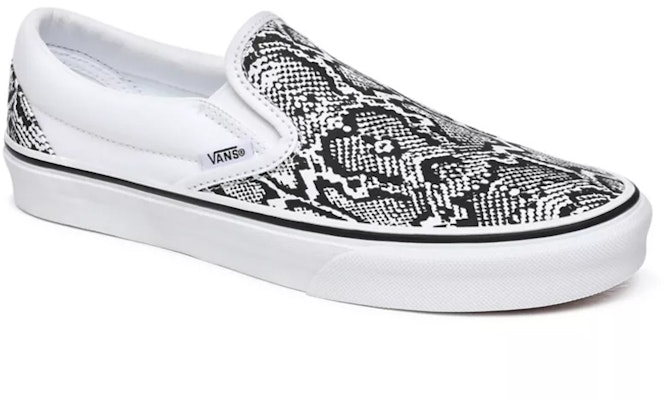 Vans 经典款便鞋 '白色蟒蛇' VN0A4U38WTQ Shop Vans 经典款便鞋 '白色蟒蛇' VN0A4U38WTQ