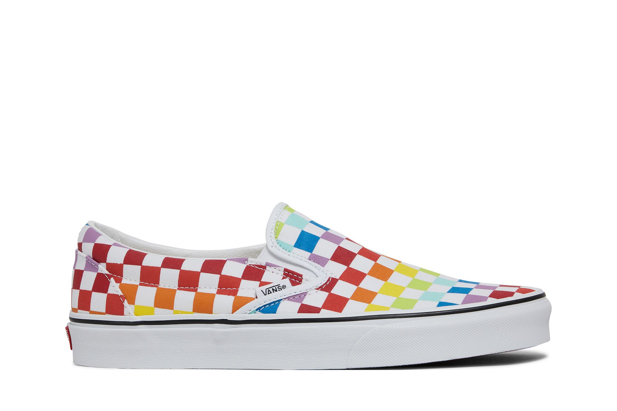Vans Classic Slip-On 'Rainbow Checkerboard' VN0A3UT7U09