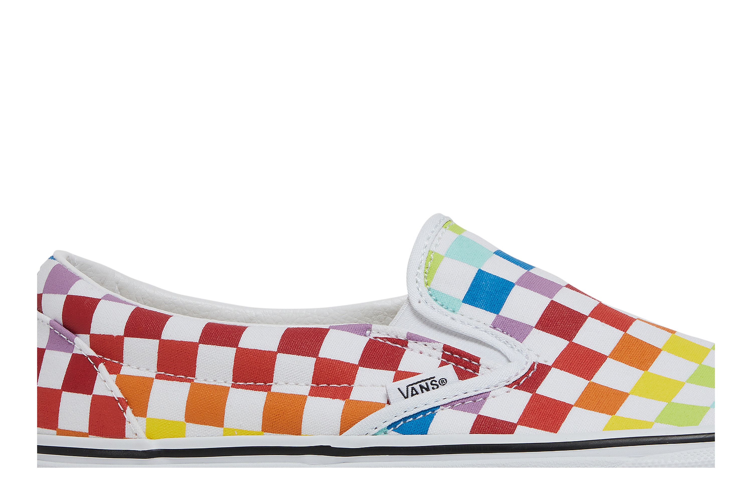 Lookbook Vans Classic Slip-On 'Rainbow Checkerboard' VN0A3UT7U09