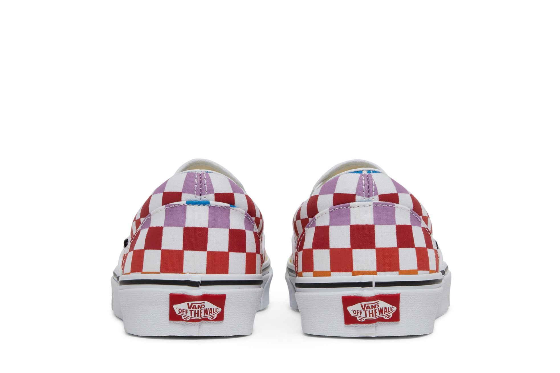Sizing Vans Classic Slip-On 'Rainbow Checkerboard' VN0A3UT7U09