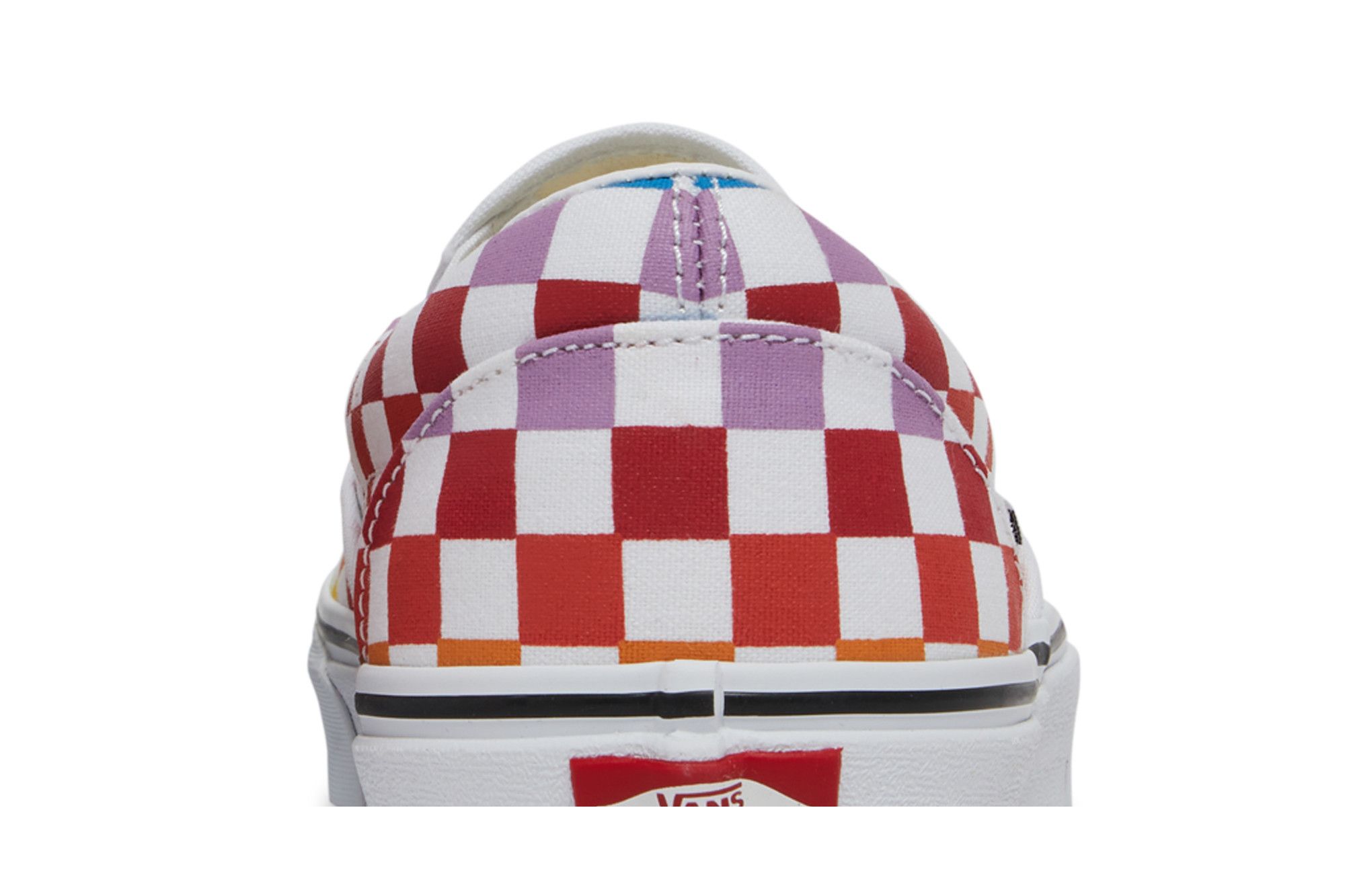 Cheap Vans Classic Slip-On 'Rainbow Checkerboard' VN0A3UT7U09