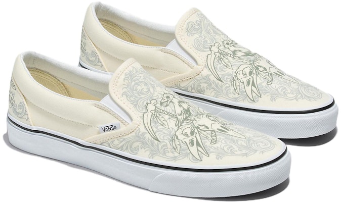 Vans Classic Slip-On 'Tengkorak Gagak' VN0A5JLXFRL Order Vans Classic Slip-On 'Tengkorak Gagak' VN0A5JLXFRL